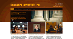 Desktop Screenshot of charanzalawoffice.com